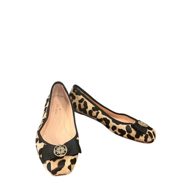 Kate spade Flats Fontana Too Leopard Print Size 7.5 - Picture 1 of 7